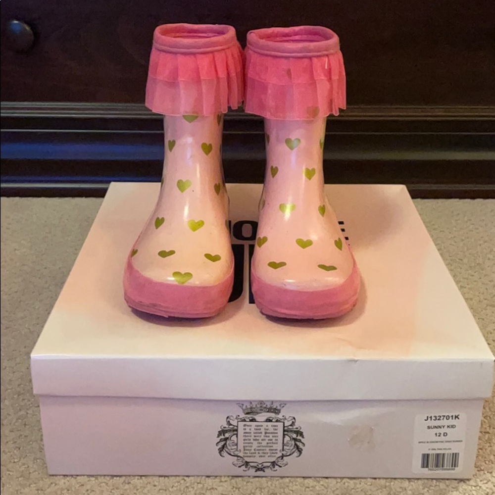Juicy Couture Girls Rain Boots